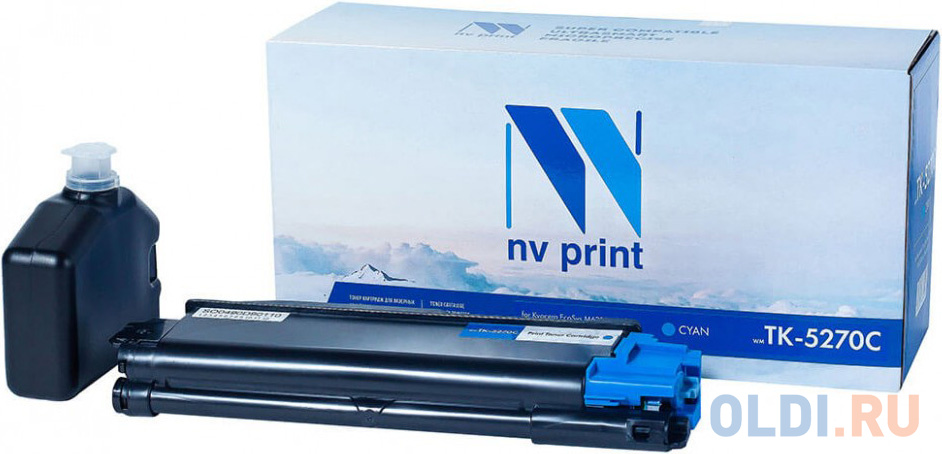   ОЛДИ Картридж NV-Print TK-5270C 6000стр Голубой