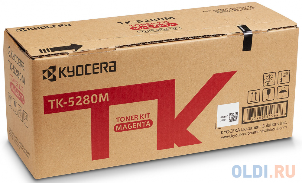 Тонер-картридж Kyocera Mita TK-5280M 11000стр Пурпурный