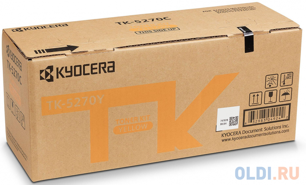 Картридж Kyocera Mita TK-5270Y 6000стр Желтый