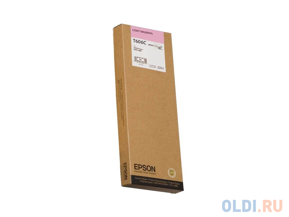 Картридж Epson C13T606C00 для Epson Stylus Pro 4880 светло-пурпурный