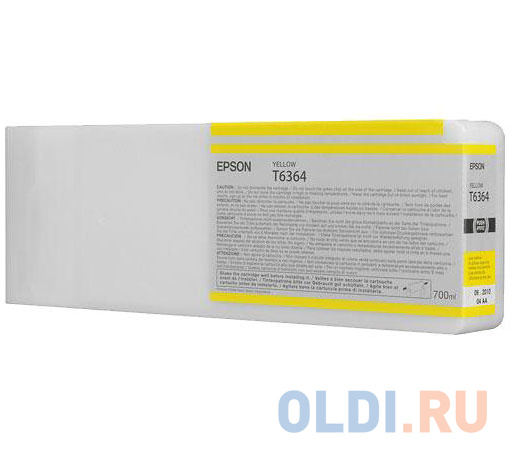 Картридж Epson C13T636400 для Epson Stylus Pro 7900/9900 желтый