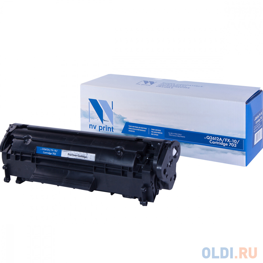 Картридж NV-Print NV-Q2612A/NV-FX-10/703 2000стр Черный