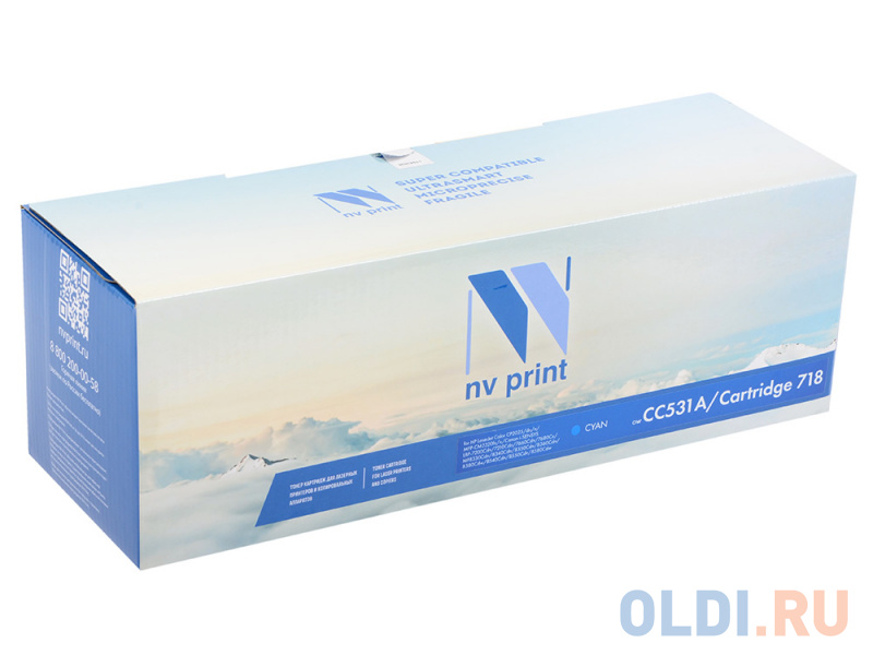 Картридж NV-Print CE411A CE411A CE411A CE411A CE411A CE411A 2600стр Голубой