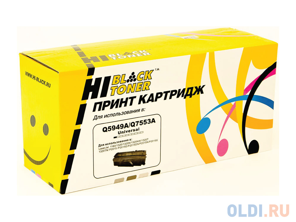 Картридж Hi-Black Q5949A Q5949A Q5949A Q5949A Q5949A 3500стр Черный