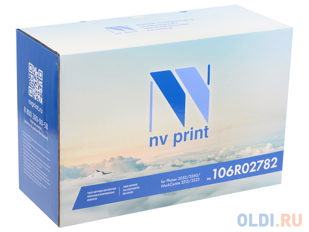 Картридж NV-Print 106R02782 6000стр Черный