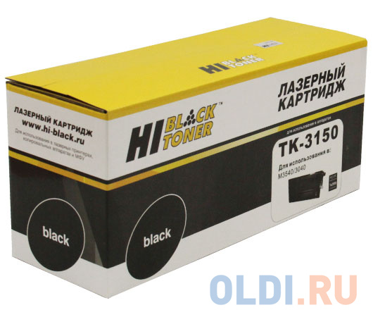 Картридж Hi-Black TK-3150 14500стр Черный