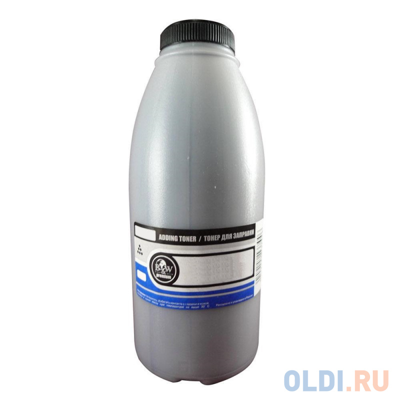 Тонер SAMSUNG CLP 310/315/320/325/360, CLX-3175/3185 Black (фл. 500г) химический B&W Premium фас.Россия