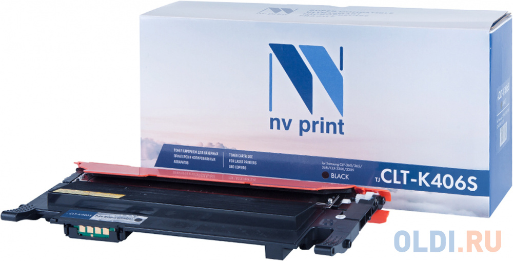 Картридж NV-Print NV-CLTK406S 1500стр Черный