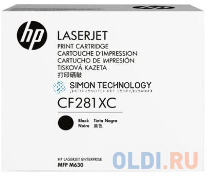 Картридж HP CF281X 25000стр Черный