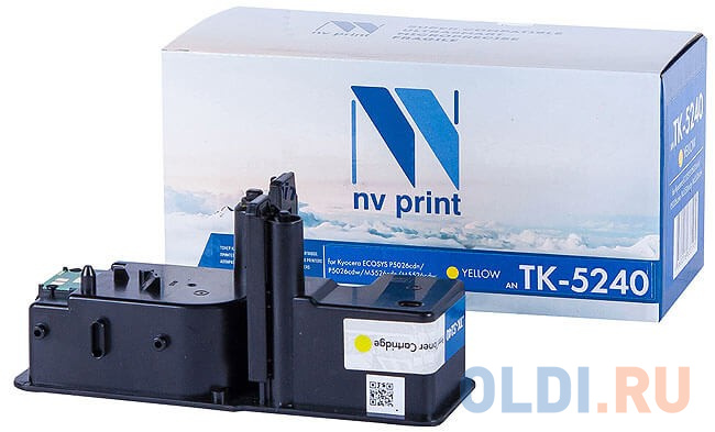 Картридж NV-Print TK-5240Y 3000стр Желтый