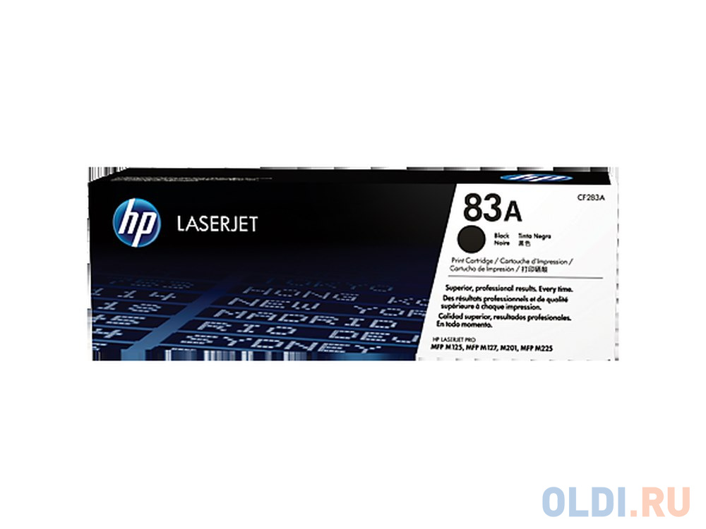 Картридж HP CF283A 1500стр Черный