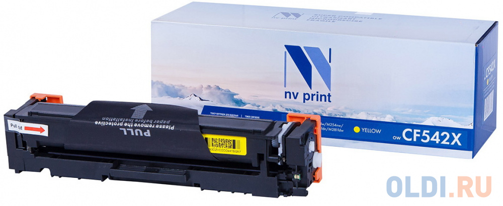 Картридж NV-Print NV-CF542X 2500стр Желтый