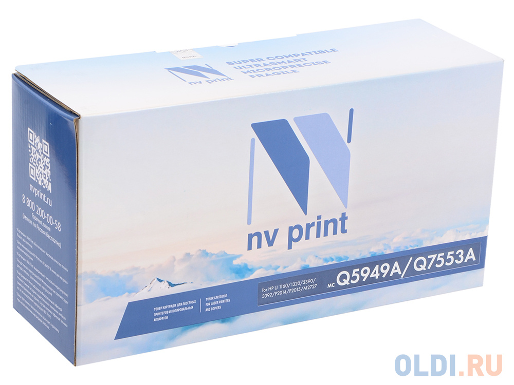 Картридж NV-Print Q7553A 3000стр Черный