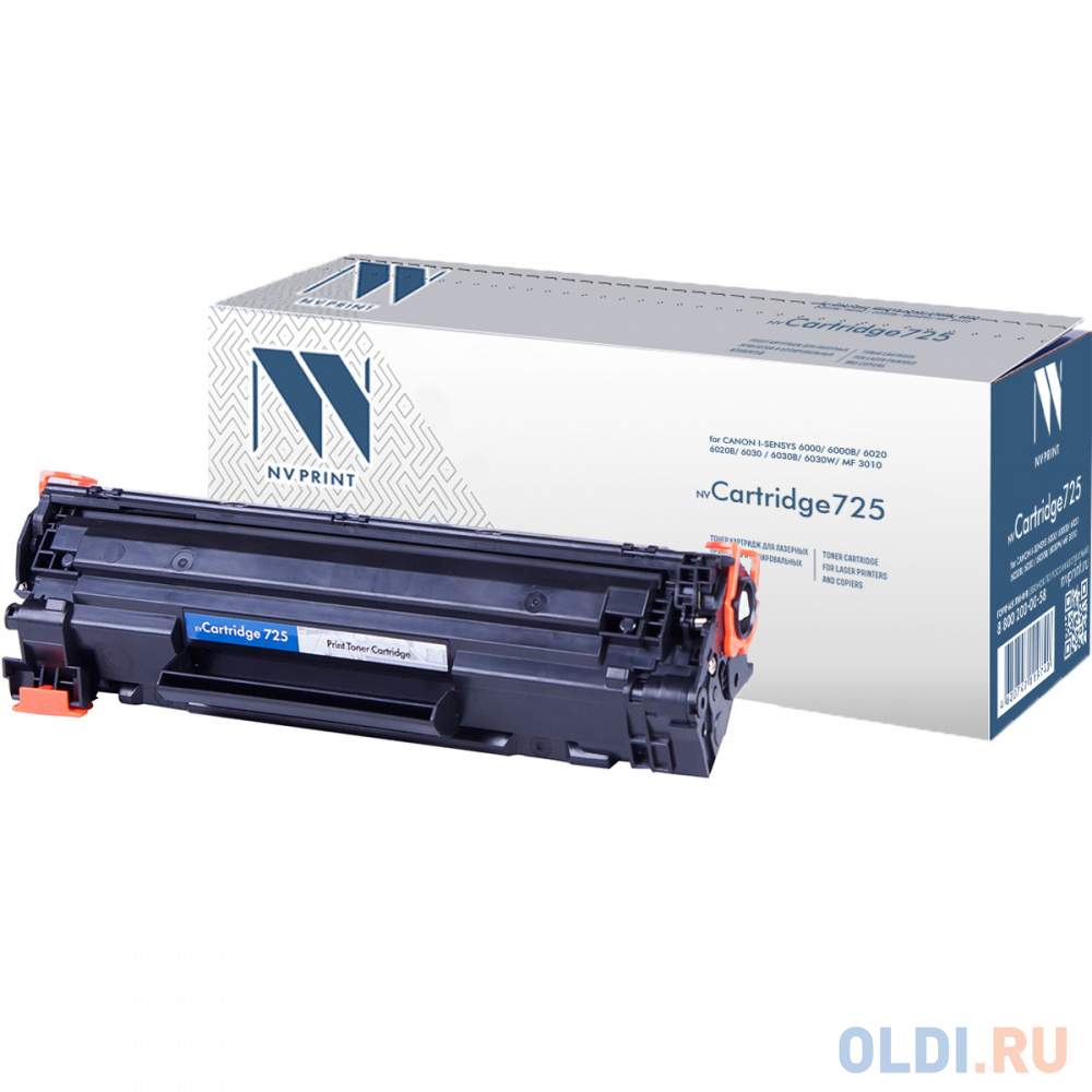 Картридж NV-Print NV-725 1600стр Черный