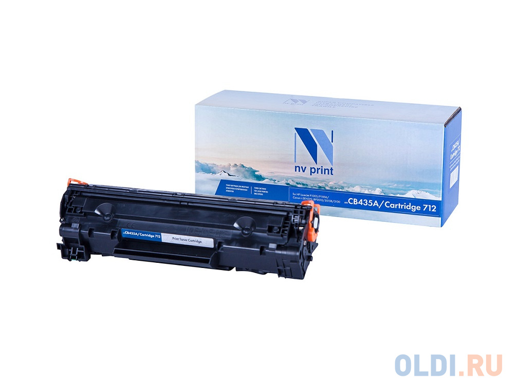 Картридж NV-Print CB435A CB435A CB435A CB435A CB435A 1500стр Черный