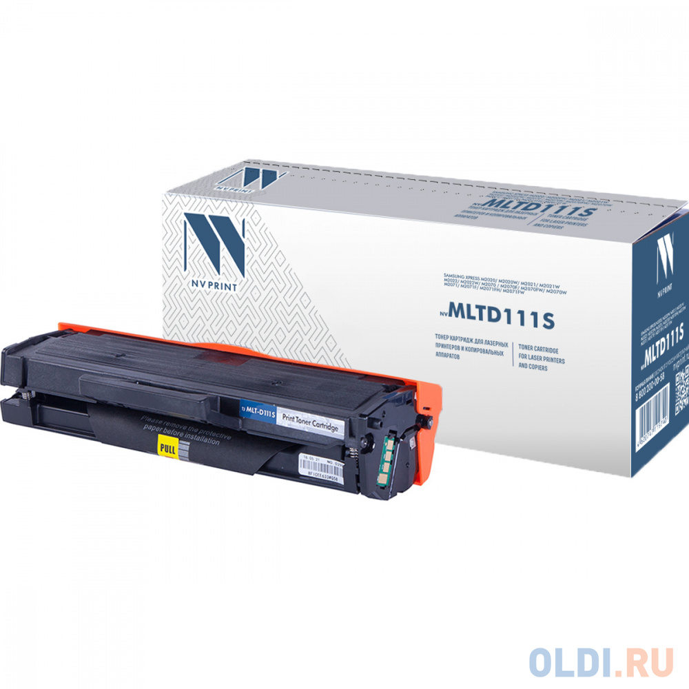 Картридж NV-Print MLT-D111S 1500стр Черный