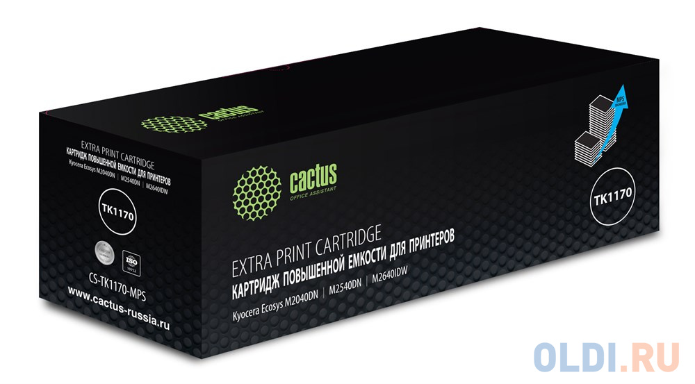 Картридж Cactus CS-TK1170 12000стр Черный