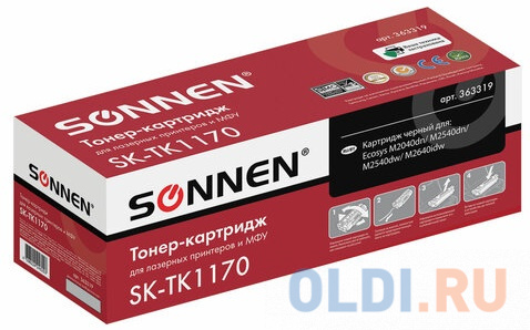   ОЛДИ Тонер-картридж Sonnen SK-TK1170 7200стр Черный