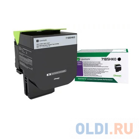  Картридж Lexmark 71B5HK0 6000стр Черный