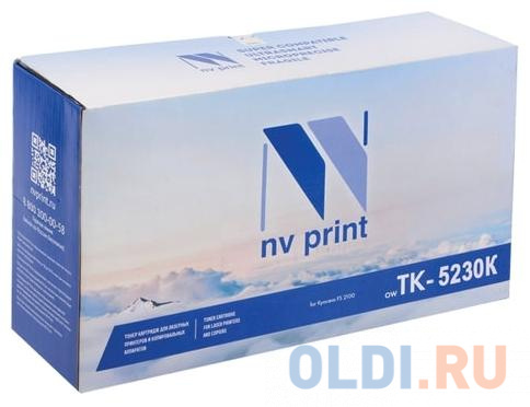 Тонер-картридж NV PRINT (NV-TK-5230K) для KYOCERA ECOSYS P5021cdn/M5521cdn, черный, ресурс 2600 стр.