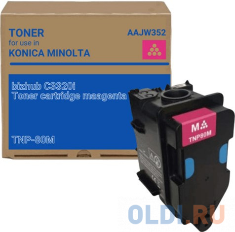   ОЛДИ Тонер Konica Minolta TNP-80 9000стр Пурпурный