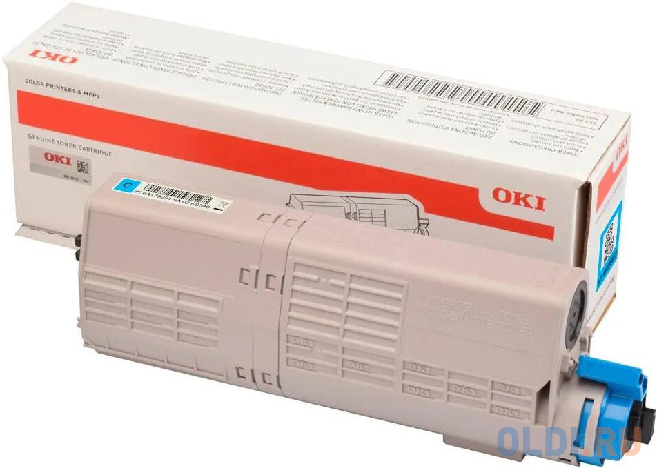  Тонер-картридж Oki C532/C542/MC573/MC563 6K (cyan)