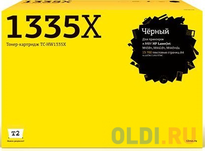 Картридж T2 TC-HW1335X 13700стр Черный