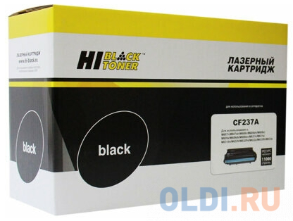 Тонер-картридж Hi-Black CF237A 11000стр Черный