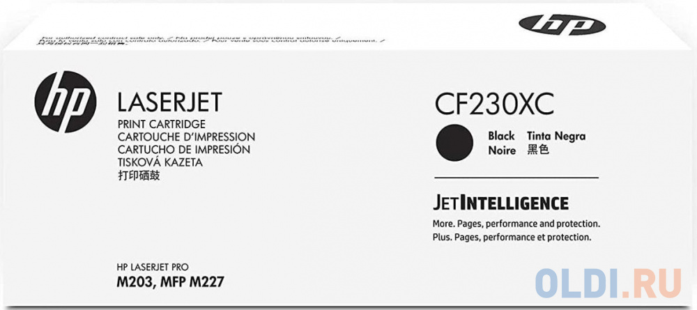 Картридж HP CF230XC 3500стр Черный
