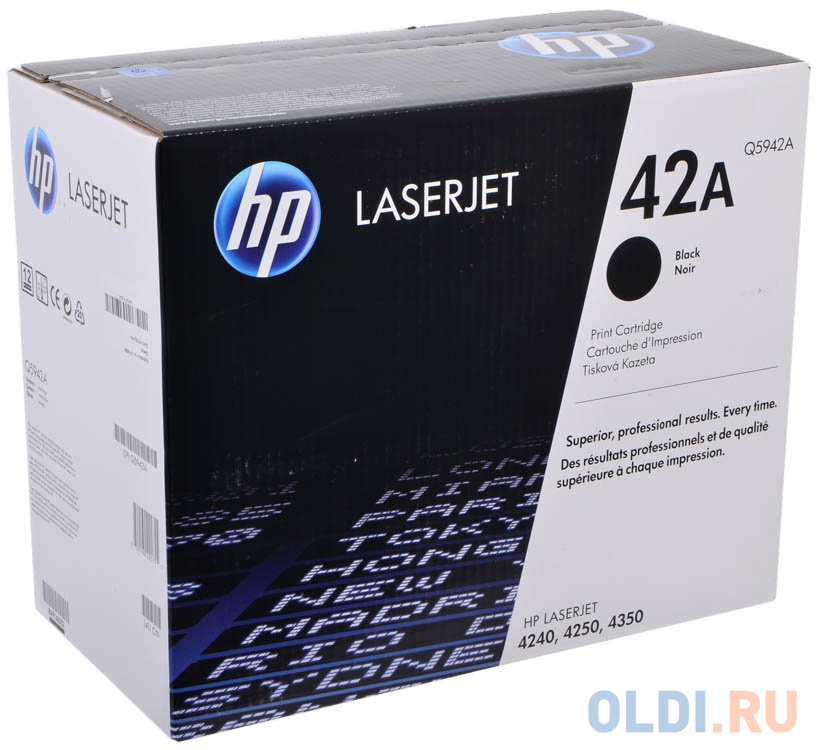 Картридж HP Q5942A Q5942A Q5942A 10000стр Черный