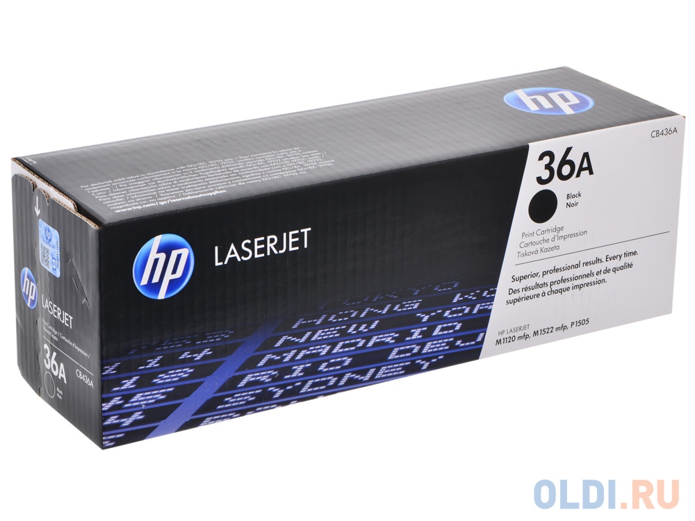  Картридж HP CB436A CB436A CB436A CB436A CB436A 2000стр Черный