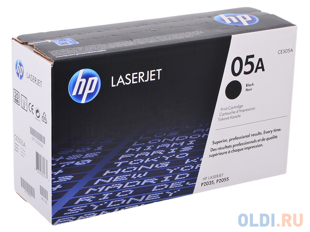 Картридж HP CE505A CE505A CE505A CE505A CE505A CE505A CE505A 2300стр Черный