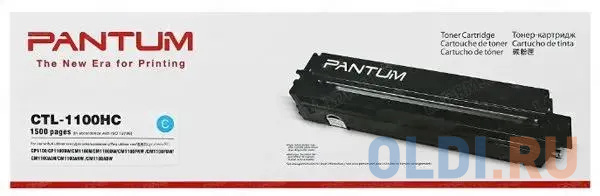   ОЛДИ Pantum CTL-1100HC  принт-картридж для CP1100/CM1100 1.5k cyan (017725)