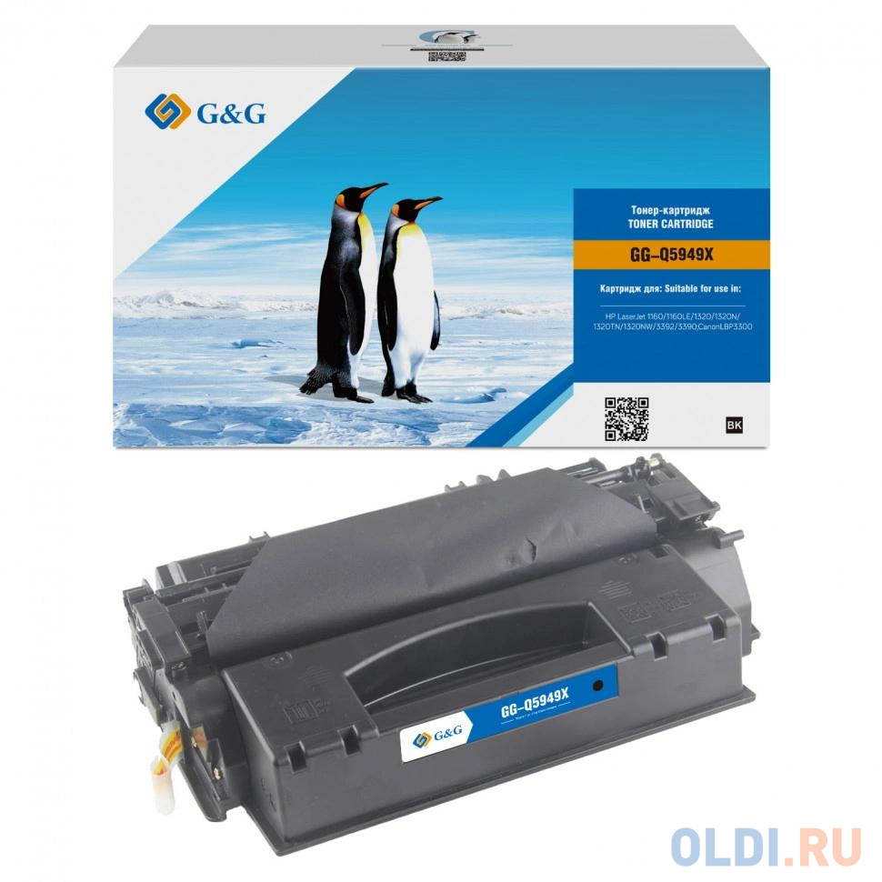 Картридж G&G GG-Q5949X 6000стр Черный