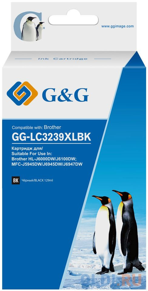 Картридж G&G GG-LC3239XLBK 5000стр Черный