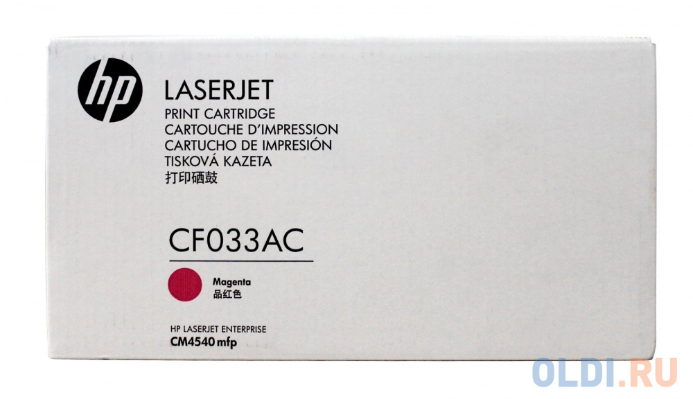 Картридж HP 646a CF033AC для LaserJet Enterprise CM4540 12500стр пурпурный