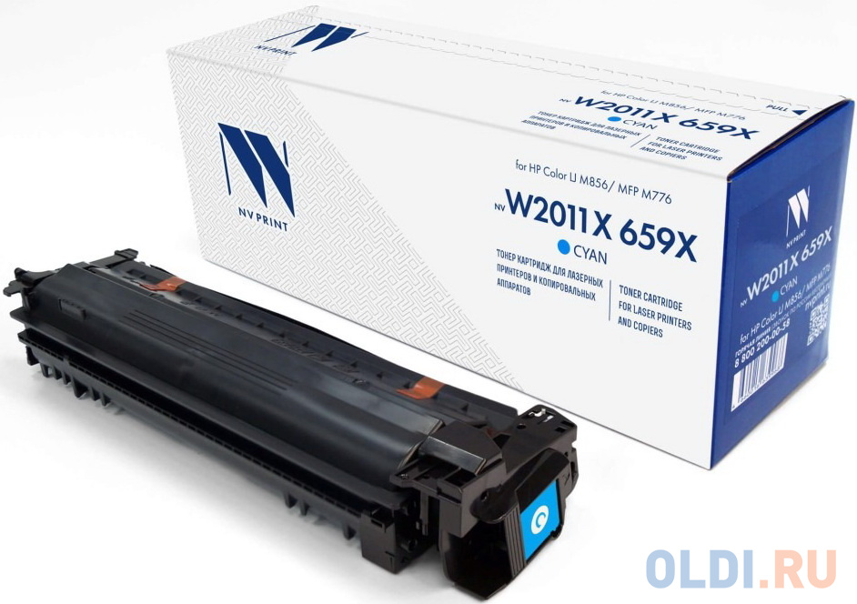  Картридж NVP совместимый NV-W2011X 659X Cyan для HP Color LJ M856/MFP M776 (29000k)