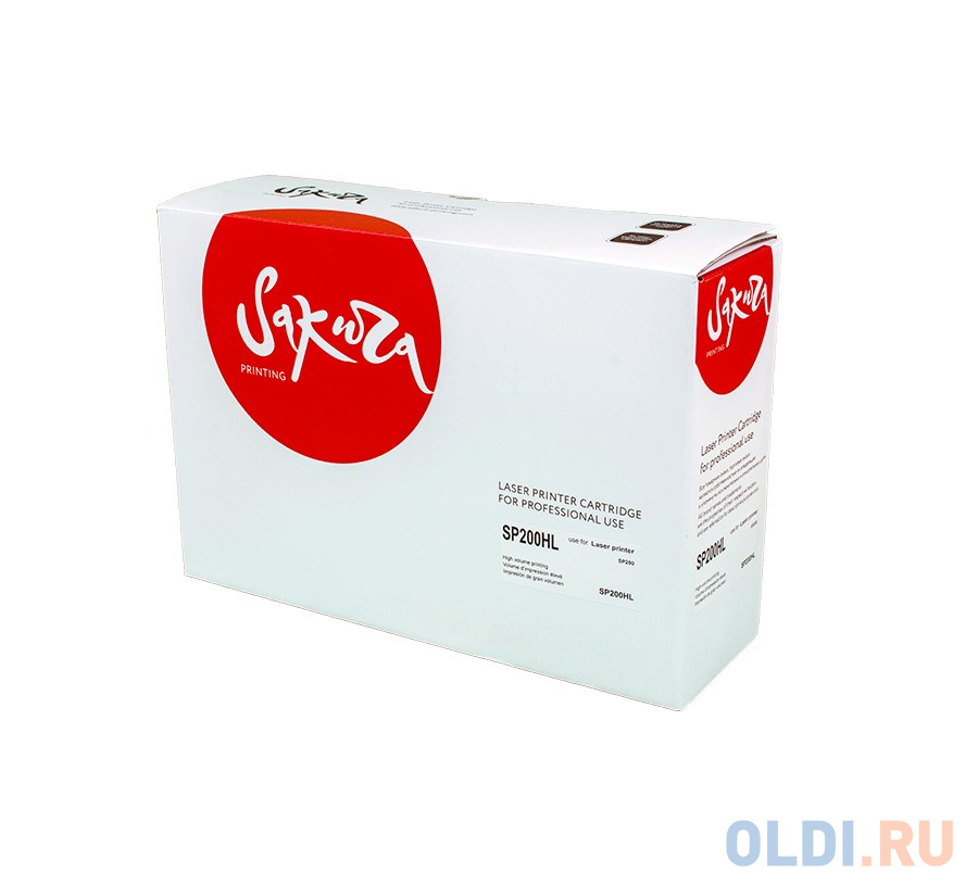 Картридж Sakura SP200HL для Ricoh Aficio SP200/SP210/SP212/SP202/SP203, черный, 1500 к.