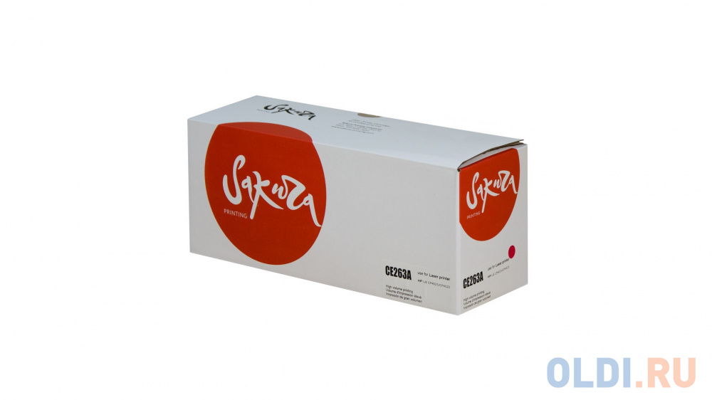 Картридж Sakura CE263A (648A) для HP LJ CP4520/LJ CP3525n/LJ CP4020/LJ CP4025, пурпурный, 11000 к.