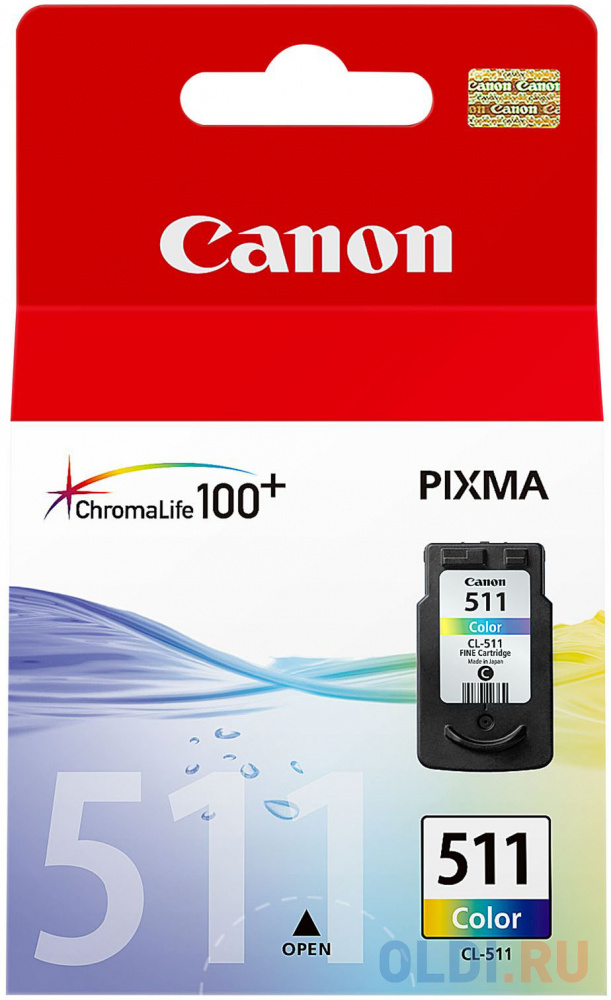 Картридж Canon CL-511 244стр Многоцветный