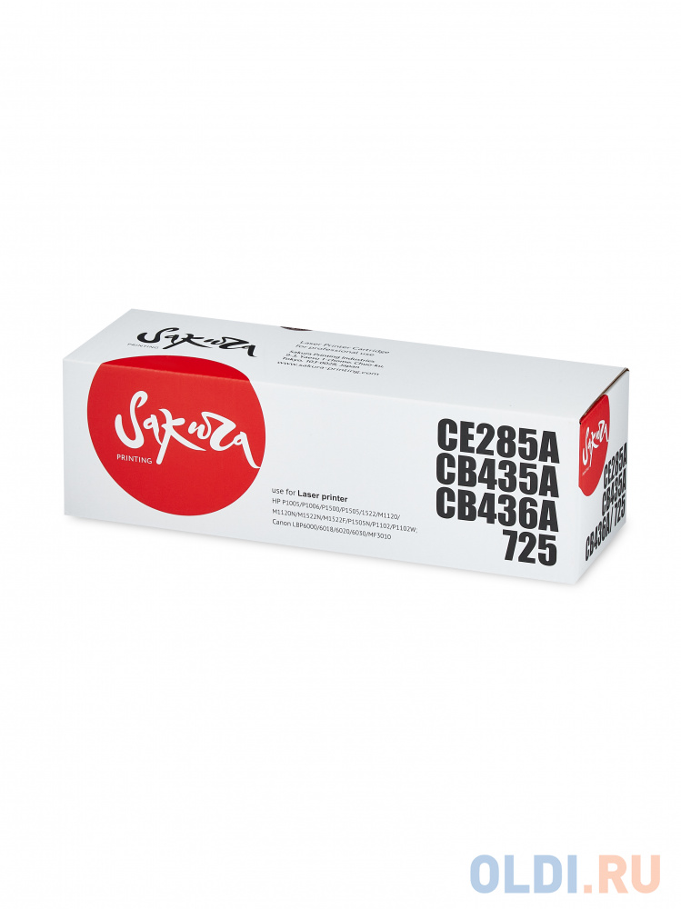 Картридж Sakura CE285A/CB435A/CB436A/CRG725 2000стр —