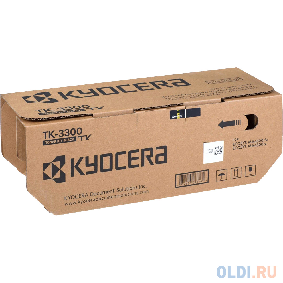 Тонер-картридж Kyocera Mita TK-3300 14500стр Черный