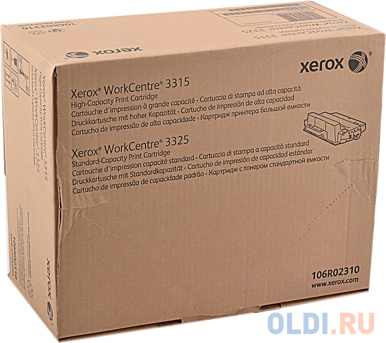  Картридж Xerox 106R02310 106R02310 106R02310 5000стр Черный