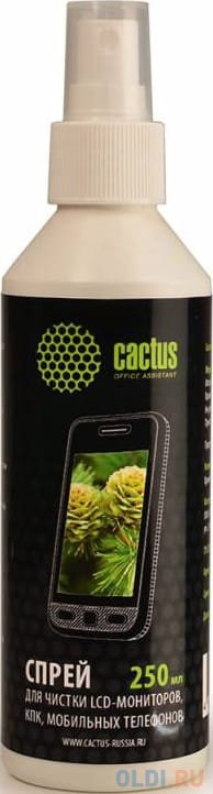 Спрей для экранов Cactus CS-S3002 250 мл