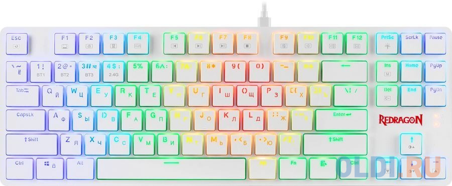 Клавиатуры Defender Клавиатура Defender ANUBIS White Радио Bluetooth USB