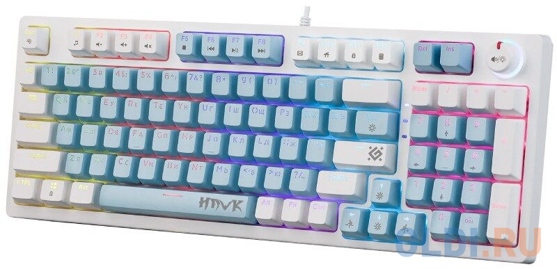 Клавиатуры Defender  ОЛДИ Клавиатура Defender HAWK GK-418 White USB