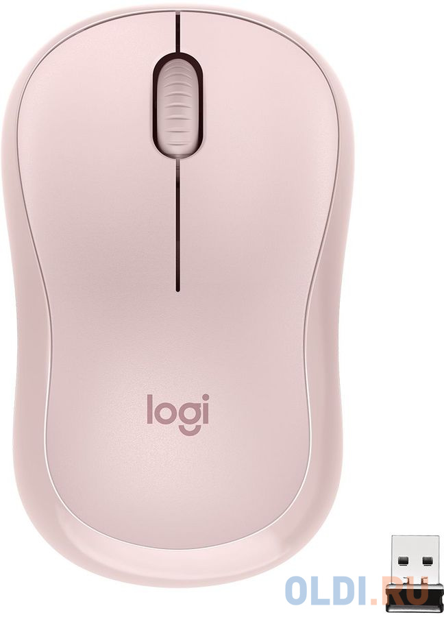 Мышь беспроводная Logitech M220 розовый USB + радиоканал 910-006129