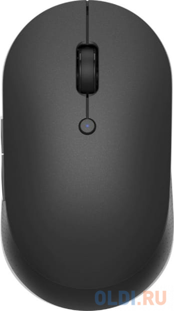 Мышь беспроводная Xiaomi i Mi Dual Mode Wireless Mouse Silent Edition чёрный USB + радиоканал