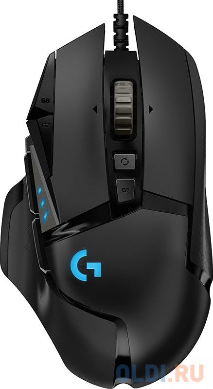 Мышь проводная Logitech G502 HERO чёрный USB 910-005471