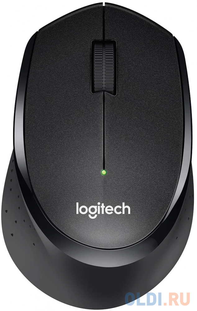 Мышь беспроводная Logitech M330 Silent Plus Black (черная, оптическая, 1000dpi, 2.4 GHz/USB-ресивер, бесшумная, под правую руку) (арт. 910-004924, M/N